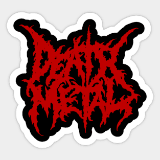 Death Metal Sticker